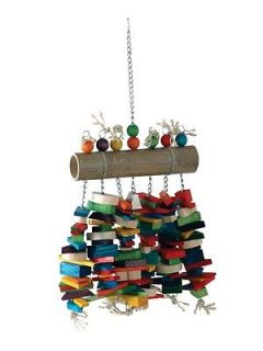 Caitec Giant Bamboo Log toy for the large birds 22 x 32
