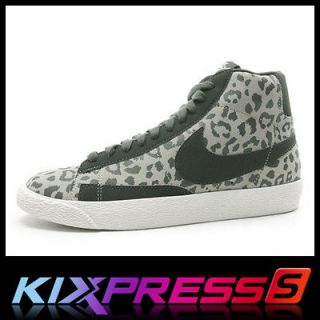 Nike WMNS Blazer Mid Print [536698 300] NSW Leopard Pack Cargo Khaki