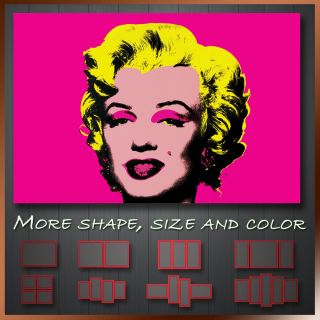 Andy Warhol Pop Art Marilyn Monroe Artist Printing Canvas Box Ready To