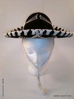 Pigalle Mexican Hat Charrito Sombrero Vintage Child Costume Black