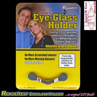 SpecSecure by ReadeRest Magnetic Eyeglass Holder Stainless w/ Free