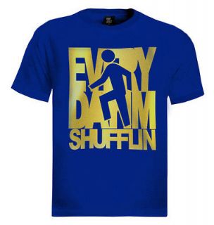 Im Shufflin Song T Shirt Shuffling LMFAO rock lyrics dj everyday Gold