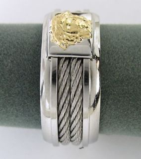 Special List for Member IDrossco_o Versace Style Steel Medusa Ring