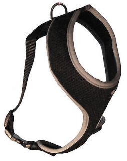 Soft airtex full body Dog Harness. With reflective trim. Fully