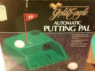 Gold Eagle Automatic Putting Pal Golf sports aid just plug it in and