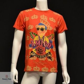 NWT Paco Chicano by Christian Audigier Mens T Shirt   Hot Sex Red