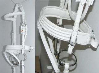 FSS WHITE IGLOO Comfort BAROQUE/FRIESI AN Bridle+Reins X