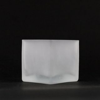120 Frosted Glass 5cm Square event party table tealight candle holder