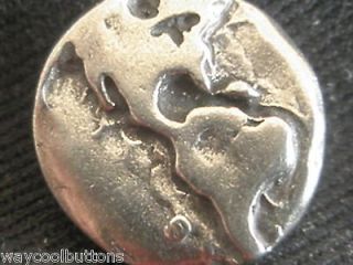 PLANET EARTH BLAZER JACKET PEWTER CLOTHING CUFF BUTTON
