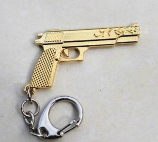 Desert Eagle Weapon Model Assault Rifle mini pistol Key Chains keyfob