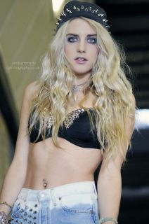 STUDDED bra bralett croptop with silver pyramids and punk cones/spikes