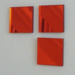 Shatterproof Acrylic Colour Tinted Square Mirrors 10cm to 45cm