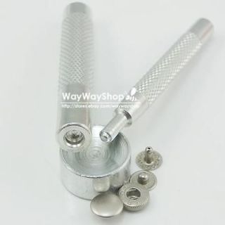 Newly listed Setting Tool 12mm 1/2 METAL Snap Fastener Leather Rapid