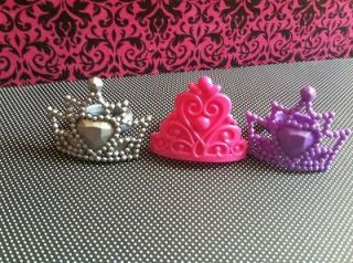 Princess Crown Cupcake Toppers 12 Pieces