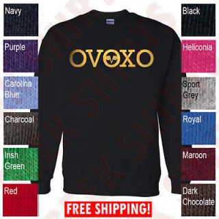 new OVO Drake Octobers very own CREWNECK sweatshirt OVOXO sweater