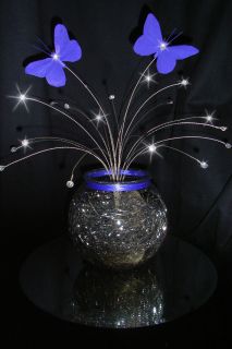 Swarovski Elements Crystal heart or butterfly bowl table centrepiece