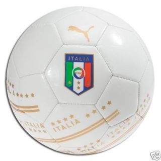 PUMA ITALY 2009 Soccer Ball 5 HERITAGE NEW WHT GLD