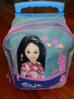 12 Blue Backpack School Book bag Muslim Toy On Wheels Arab Kids Eid