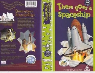 THERE GOES A SPACESHIP VHS PAL VIDEO~ A RARE FIND