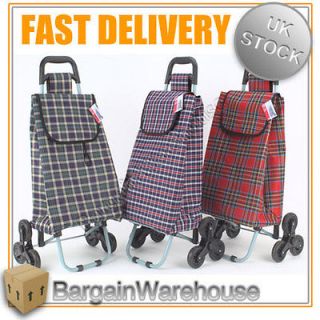 9M EASY STEP SHOPPING TROLLEY CARRY BAG WITH 3 WHEELS 48HR DELIVERY