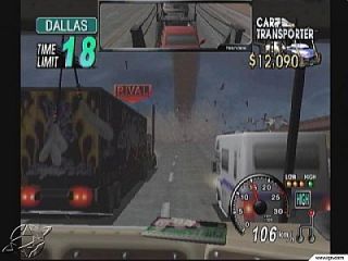 18 Wheeler American Pro Trucker Sega Dreamcast, 2001