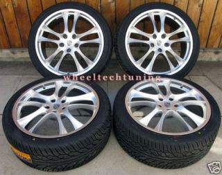 CAYENNE GTS STYLE WHEEL AND TIRE PACKAGE   SILVER WHEELS/RIMS TIRES