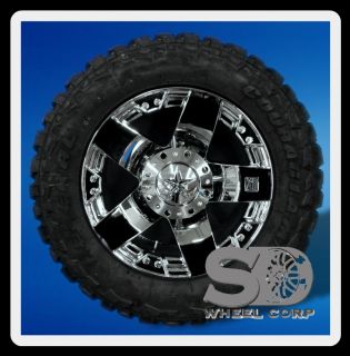 Rockstar with 35x12 50x20 Federal Couragia MT Tires Wheels Rims