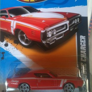 2012 Hot Wheels 71 Dodge Charger Col 085 Red Version