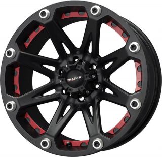 17 inch Ballistic Jester Black Wheels Rims 6x135 12 Ford F150