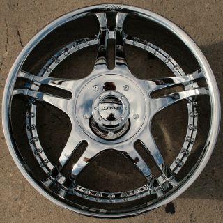 22 Chrome Rims Wheels Toyota Sequoia 4 Runner 22 x 9 5 6H 15