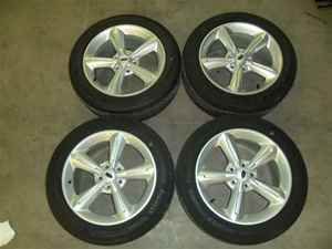 10 11 Ford Mustang 18x8 Wheels Rims w Tires Never Used
