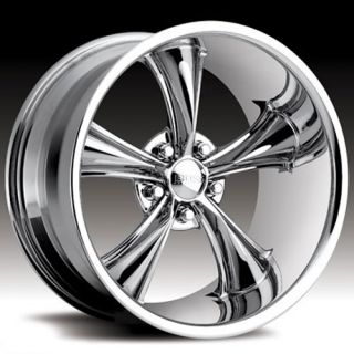 BOSS MOTORSPORTS STYLE 338 CHROME CHALLENGER CHARGER 300C WHEELS RIMS