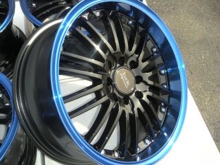 16 blue lip Rims Wheels Accent Insight Del Sol Lancer Ion G5 Integra