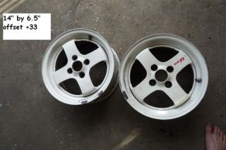 JDM 14 CD R K26 Enkei SSR Wheels Rims Rays Volk TE37