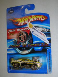 Z28 Yellow FTE Rims RARE 2006 Hot Wheels Faster Than Ever