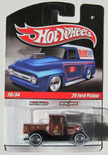 Hot Wheels Delivery 1929 Ford Pickup Brown Racer Cams 26 34