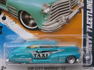 47 Chevy Fleetline Hotwheels 2012  Exclusive Color New VHTF