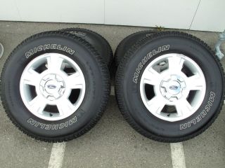 Ford F150 17 Factory Takeoff Alloy Wheels Michelin Tires Set 4