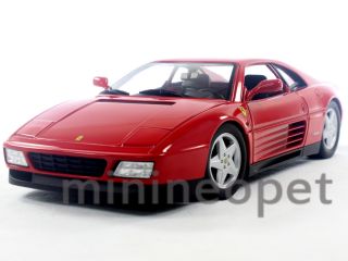 Hot Wheels X5532 1989 89 Ferrari 348 TB 1 18 Diecast Red
