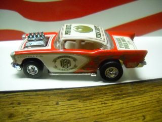 Hotwheels Fire Rods 57 Chevy Phoenix Fire Dept Real Riders Loose