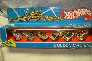 Hot Wheels Mattel Golden Machines 6 Pack 1976 1978