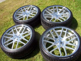 22 BMW Gianelle Wheels Tires 745 750 645 650 745i 750i 745LI 750LI E65