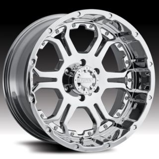 ALLOY RECOIL CHROME WITH 285 60 18 NITTO TERRA GRAPPLER AT WHEELS RIMS