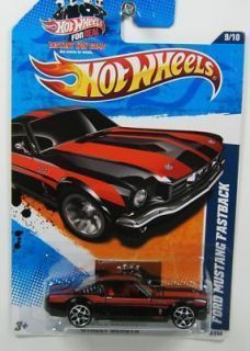 Hot Wheels 1 64 11 Street Beasts Ford Mustang Fastback RARE Black and