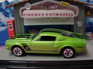 67 Shelby GT500 1967★MET Lime Green★new Loose★hot Wheels