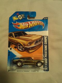 Hot Wheels 2012 67 Ford Mustang Coupe Super Secret Treasure Hunt 6 of