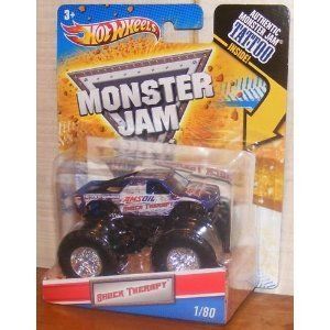 Hot Wheels Monster Jam 1 80 Shock Therapy 1 64 Scale Collectible Truck