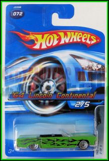 2006 Hot Wheels 072 64 Lincoln Continental
