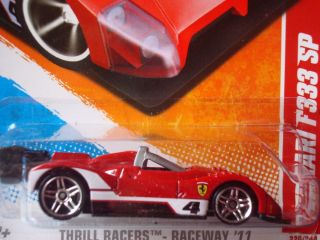 Hot Wheels 2011 Thrill Racers Raceway Ferrari F333 SP