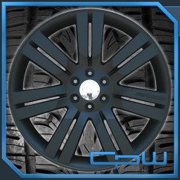 24 inch Wheels Rims Matte Black for Chevy Silverado Suburban Tahoe
